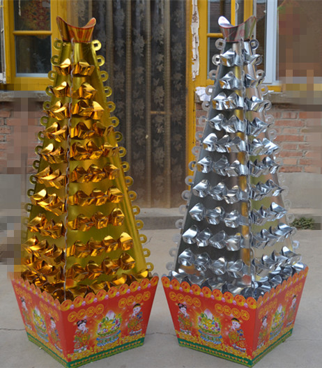 大约160cm 折叠仿真花花篮 昌寿殡葬用品批发祀用品丧葬白事