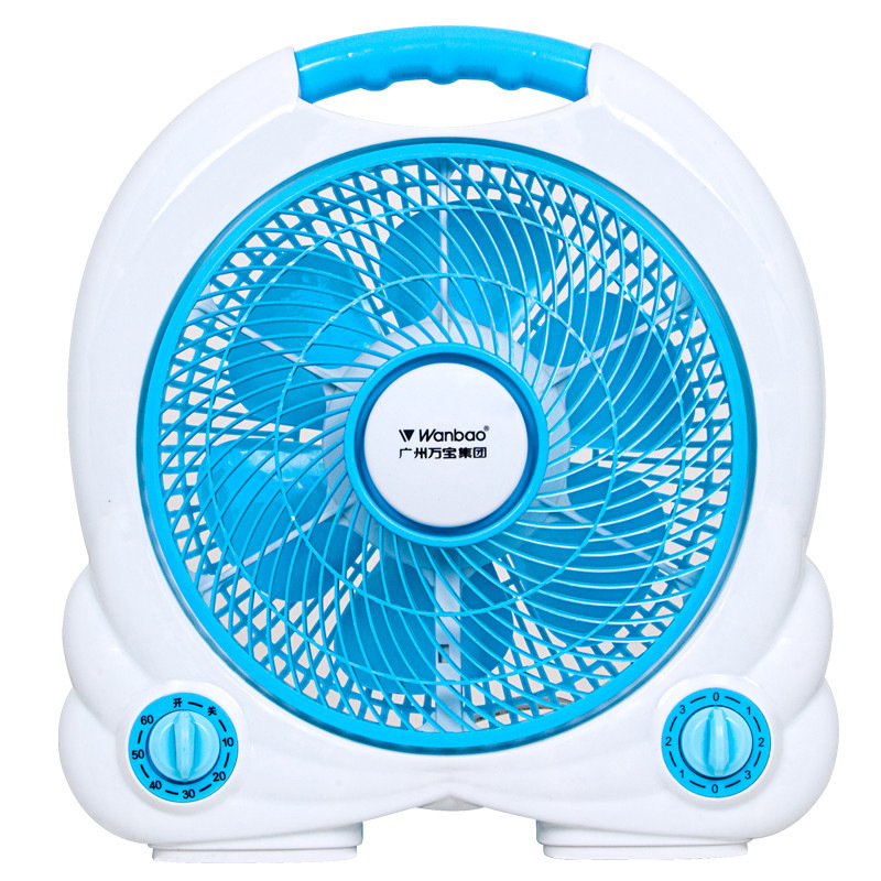 批发万宝集团电风扇家用10寸w812转页扇台式电扇学生宿舍扇直销