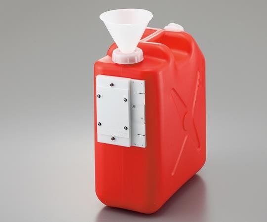 日本有机溶剂用废液桶,带漏斗白铁皮溶剂回收方桶