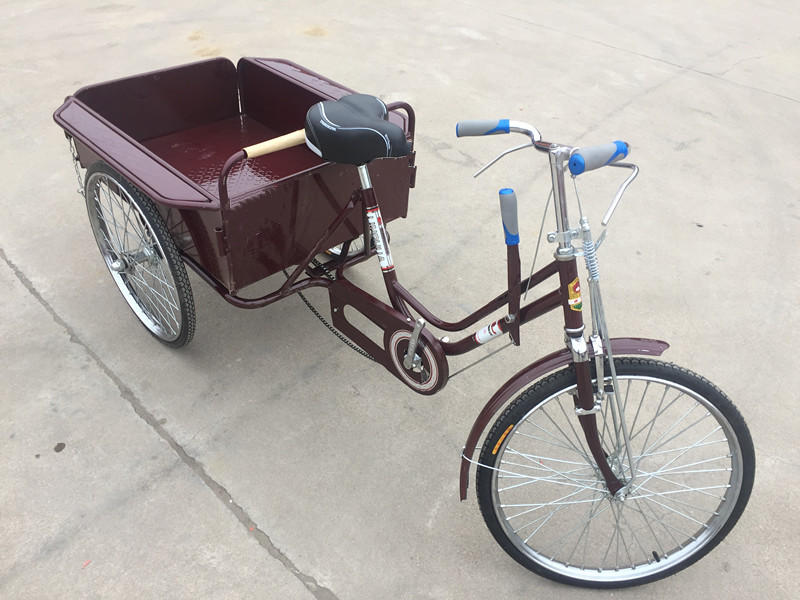 凌90大 人力三轮车老年三轮车老年人力三轮车小型脚踏三轮车厂家