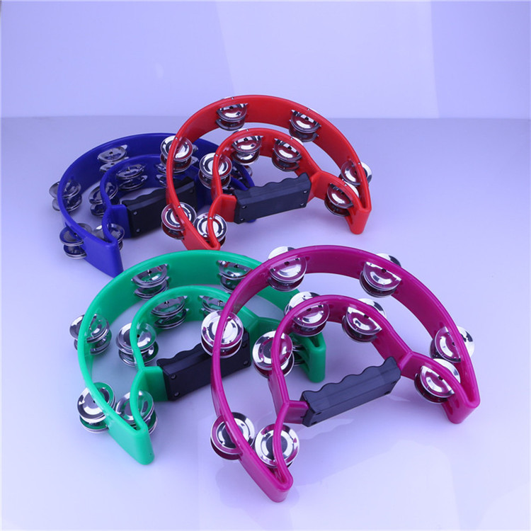 新款半月铃 ktv酒吧派对专用手摇铃 儿童成人乐器响铃铛 创意手铃