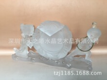 琉璃工艺品定制高档商务团购深圳市天之娇水晶艺术品有限公司10年广东
