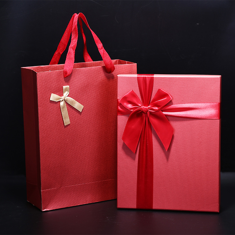 礼品盒长方形大号礼物盒子衬衫盒礼物包装盒礼品纸盒现货围巾礼盒