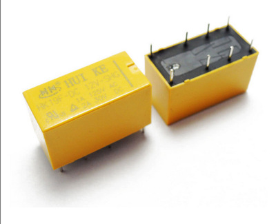 全新原装 hk19f-dc12v-shg 双刀双掷8脚2组继电器 4078 hk49f