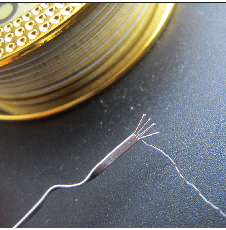 可oem电子发热丝 ni80克莱普顿四芯半成品 diy镍花式发热丝批发