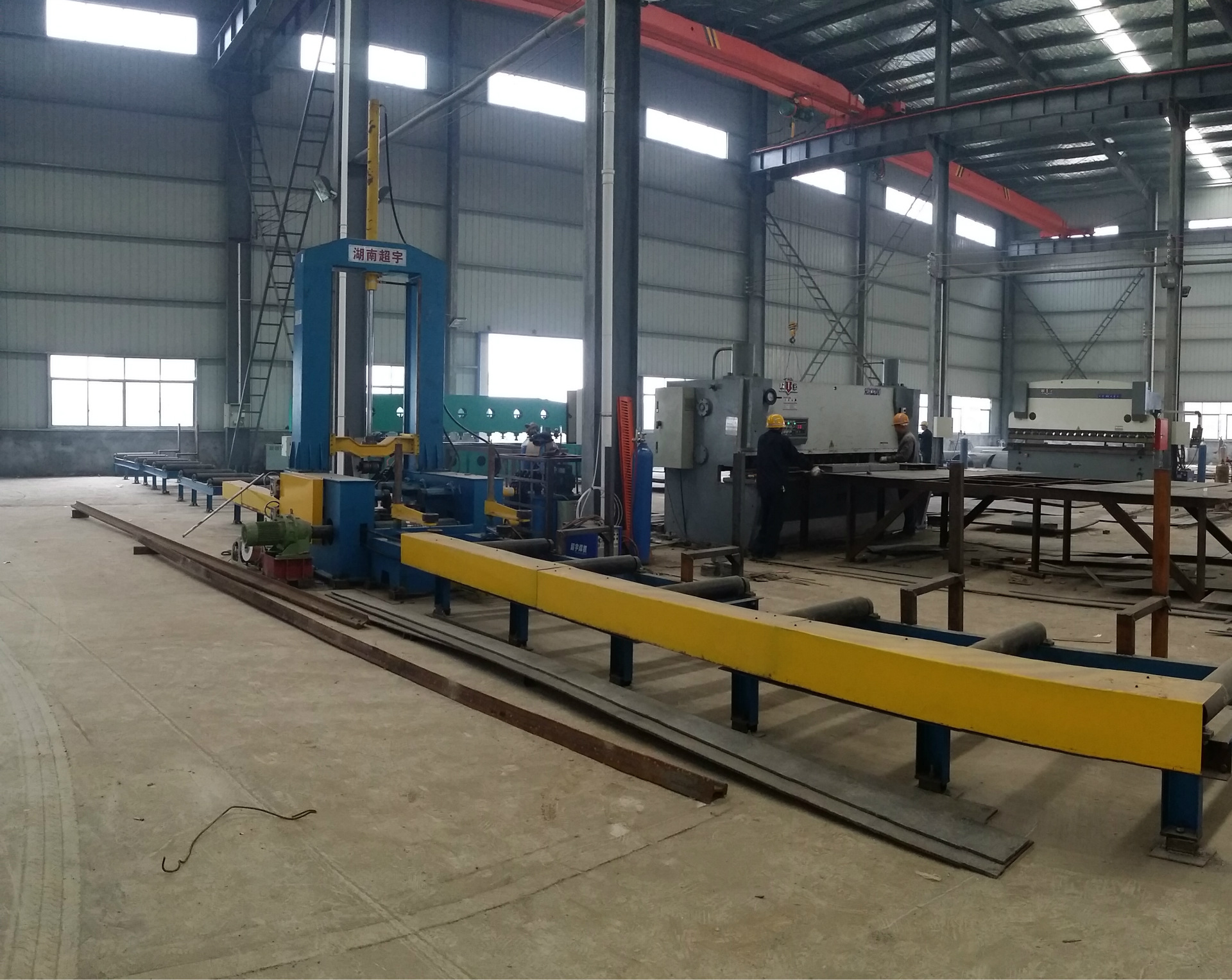 钢结构生产线设备 h型钢生产线设备