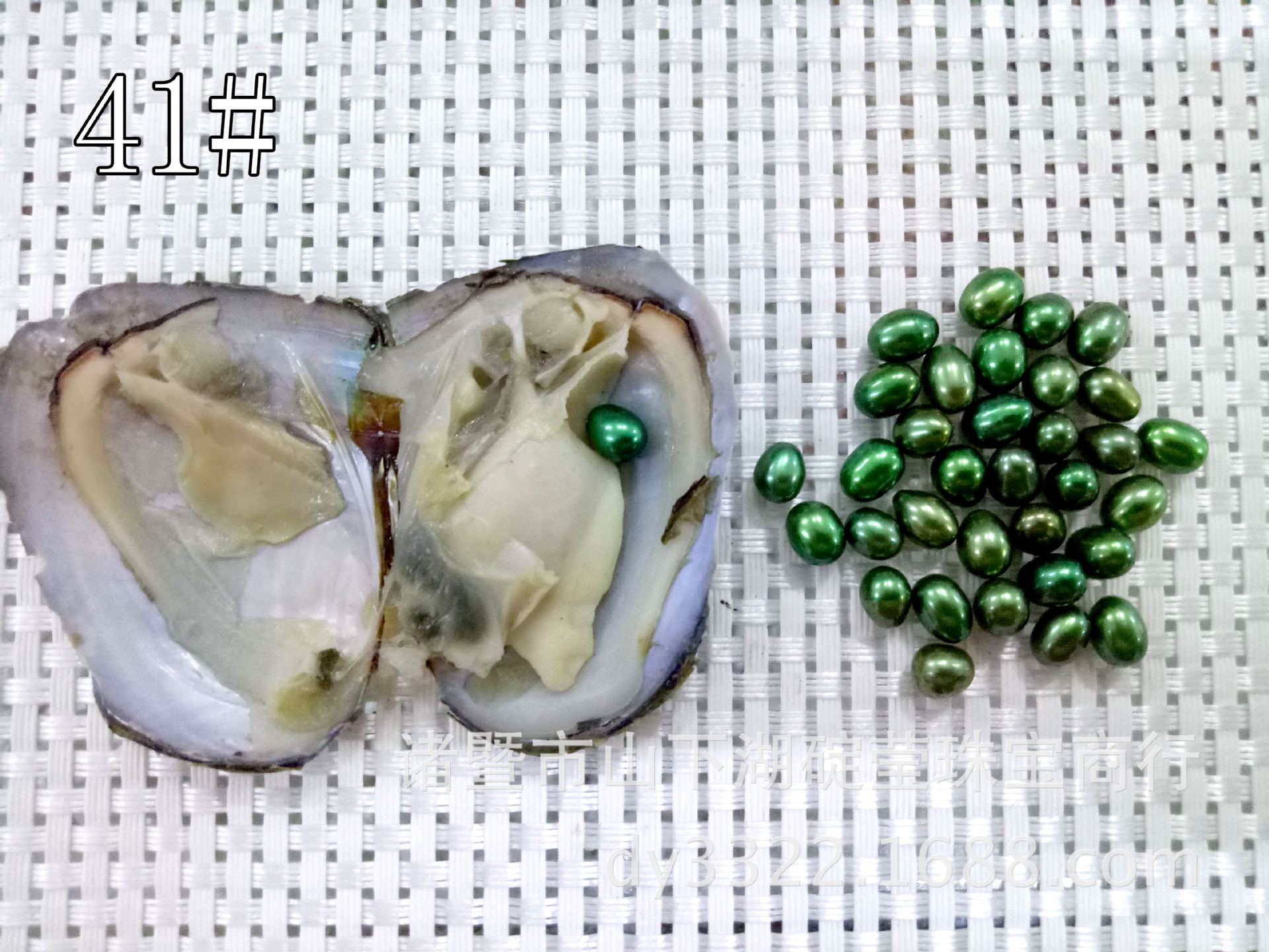 5a淡水河蚌珍珠真空地摊珍珠海水蚌小贝一件起批彩色米形珍珠贝