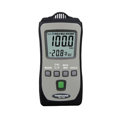 台湾泰玛斯工业温湿度计高精度露点湿球温度测试tm-730