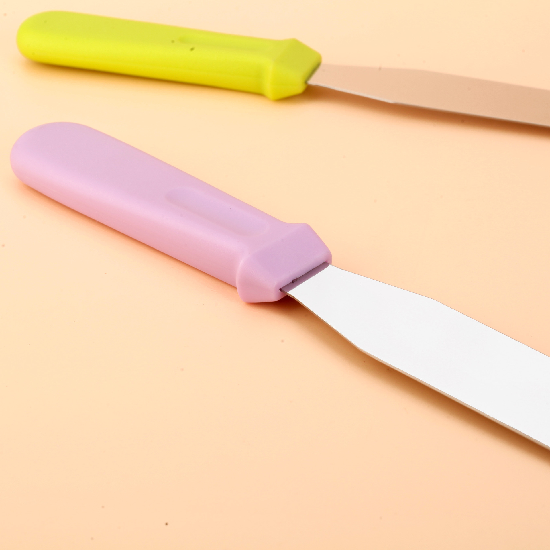 蛋糕抹刀不锈钢奶油抹刀 蛋糕裱花刮刀抹平面刀 烘焙工具6/8/10寸