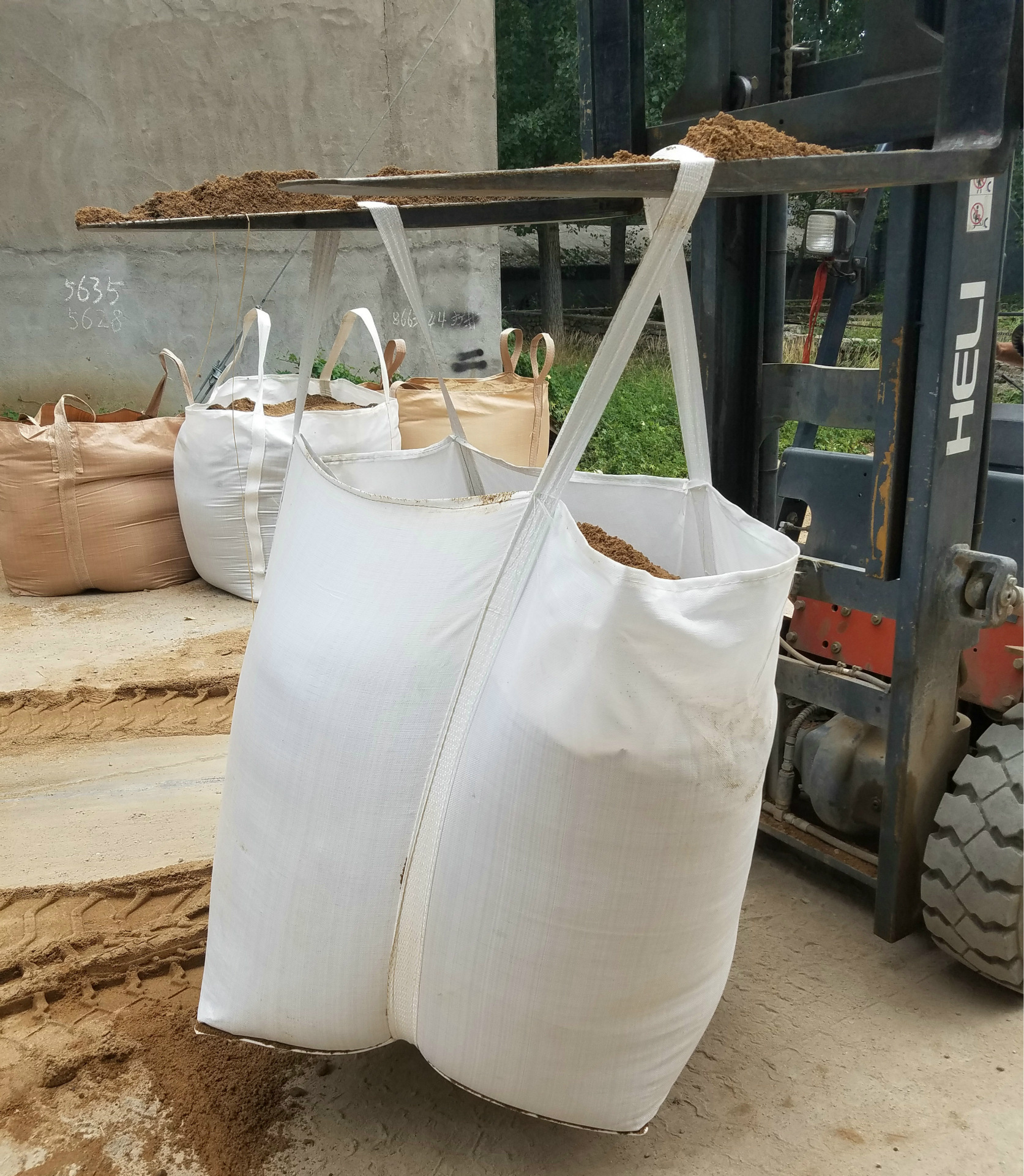 厂家供应2吊环无口布90*90*110 吨袋编织袋方形集装袋批发