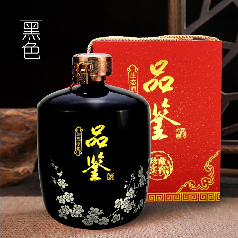 品鉴原浆银厂家直销2.5l清香型白酒纯粮53°整箱低价批发礼盒装