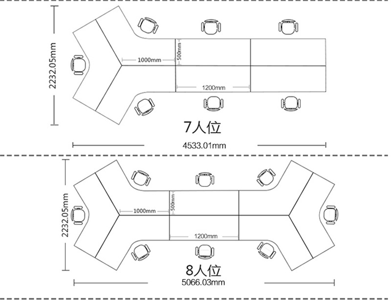 办公室座位平面图图片
