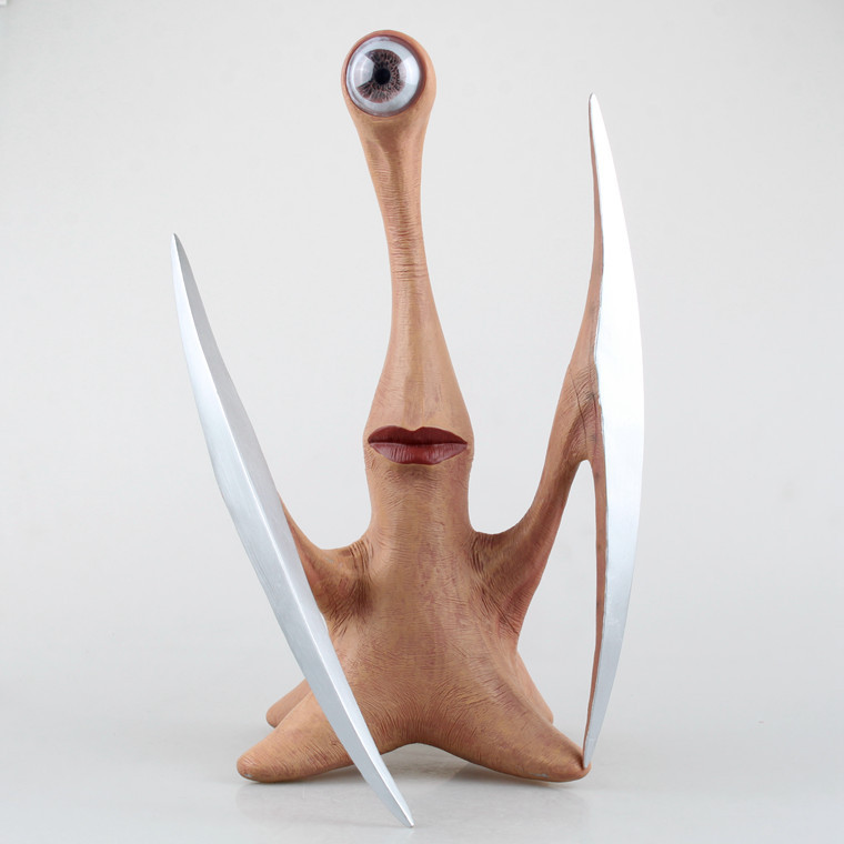 寄生兽生命的准则 正版1比1 migi 小右 米奇战斗状 盒装精美手办