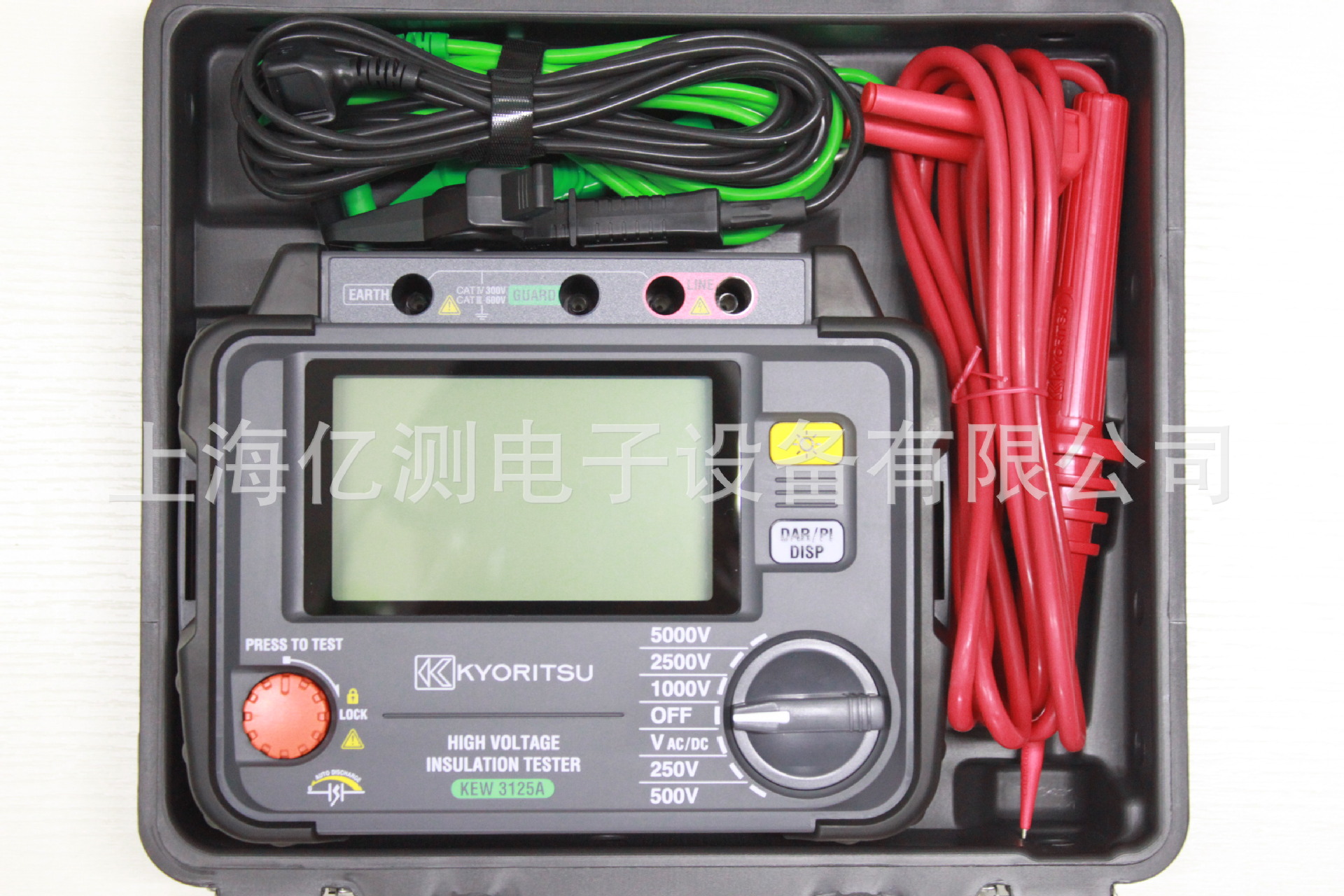 克列茨kew3025a兆欧表 高压绝缘兆欧表kew3025a 电动摇表kew3025a