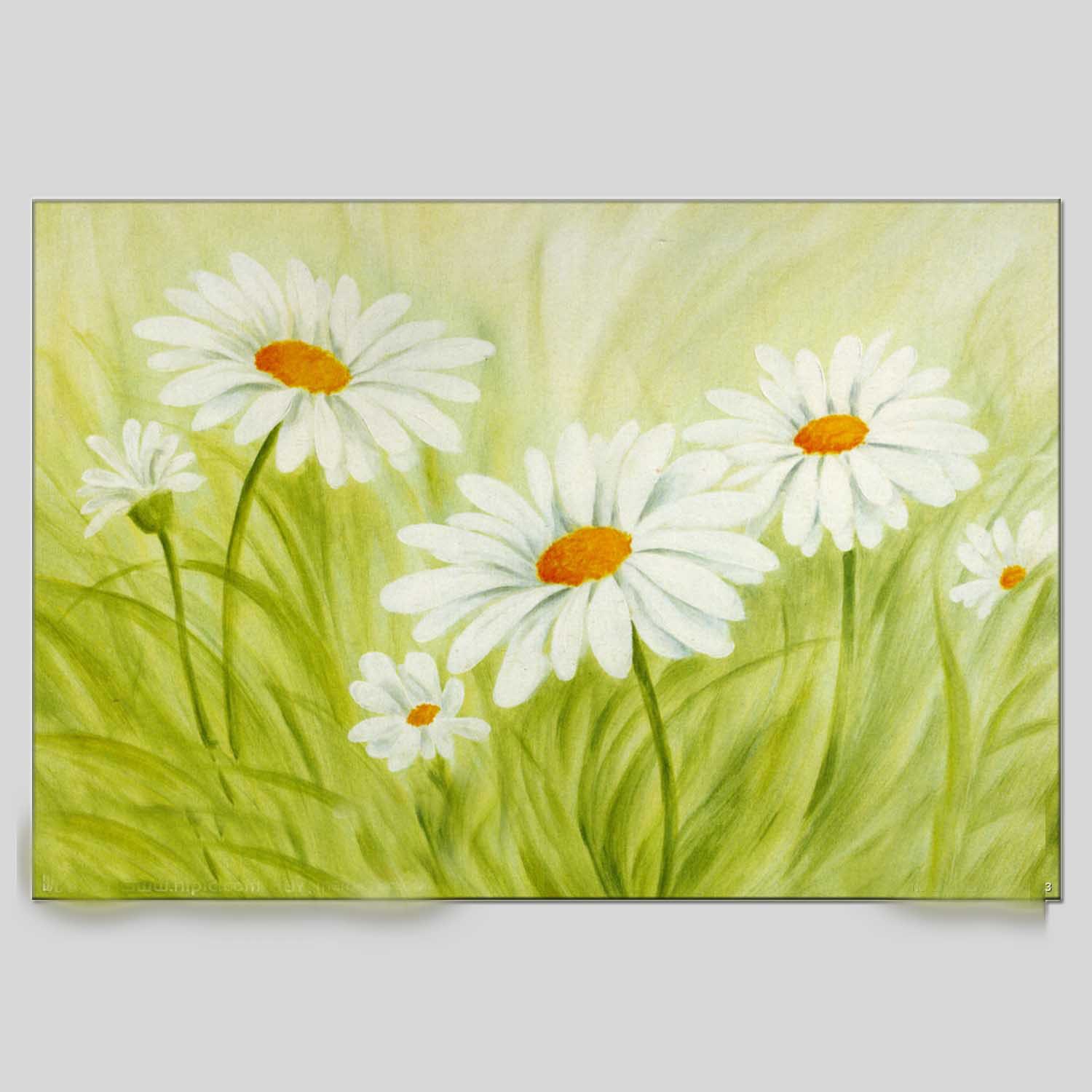 花卉油画,装饰油画,手绘油画,客厅油画,无框油画,丙烯油画