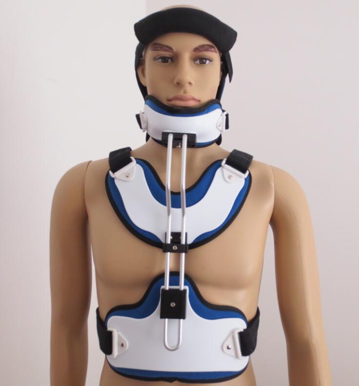 医用头颈胸 固定矫形器 颈椎固定器 可调头颈部固定支具