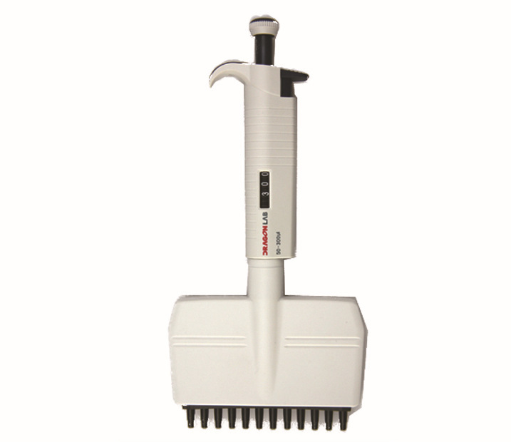 移液器大龙toppette手动可调12通道移液枪50300ul半支消毒