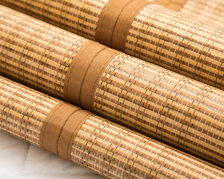 凉席厂家直销学生竹席子夏凉席藤席折叠双面1.5米1.8米90厘米定制