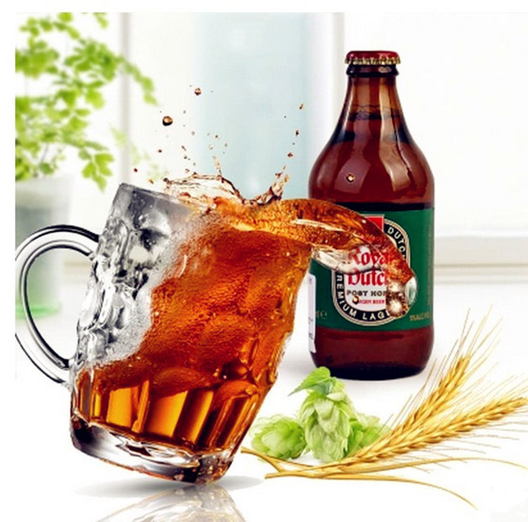 进口啤酒批发德国原装royal dutch皇家骑士 5度淡爽啤酒瓶装330ml