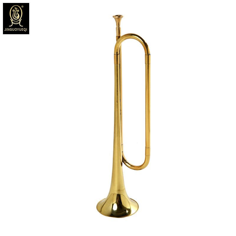 金果乐器少年号佳乐青年号军乐队小号鼓号黄色少先队号大喇叭c调