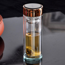 双层水晶玻璃保温杯