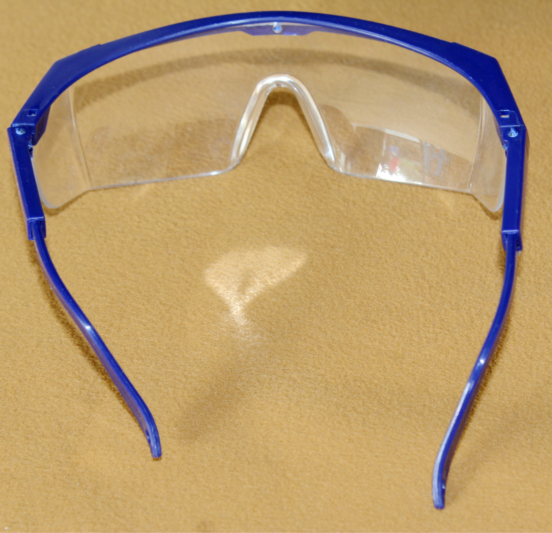 全国包邮 安全防护眼镜 蓝架眼镜 防冲击护目镜 劳保眼镜