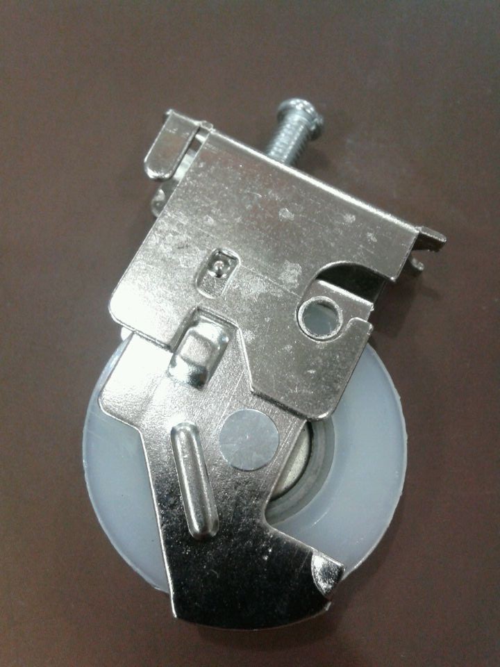 不锈钢90型老式铝合金门窗滑轮推拉窗滚轮铝移窗槽轮顺滑移门轮子