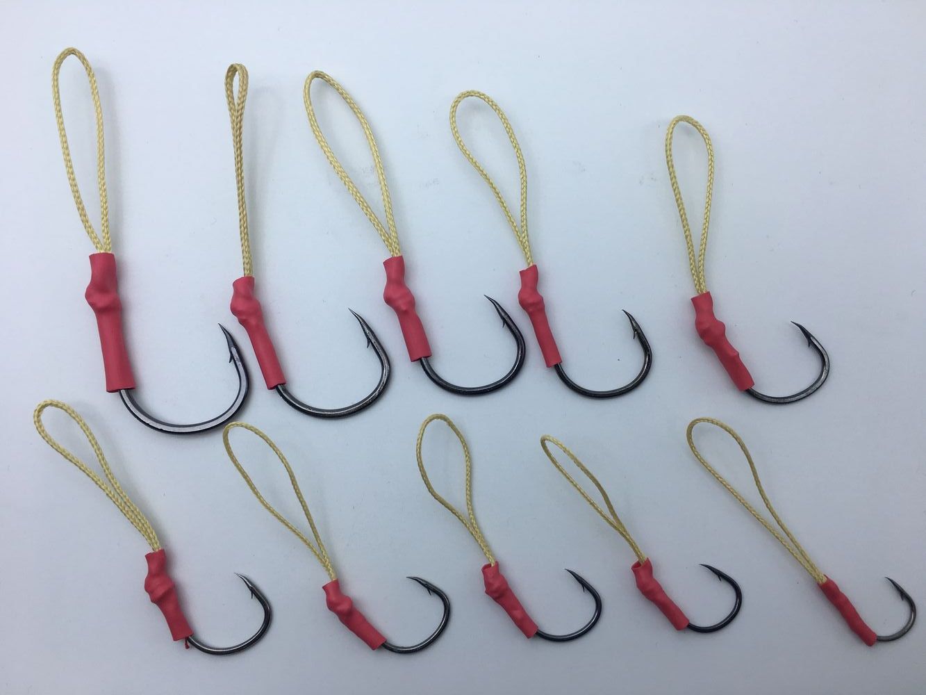 带线铁板钩南油海钓大物鲟鱼船钓矶钓大鱼钩防咬抗腐蚀大号绑好线