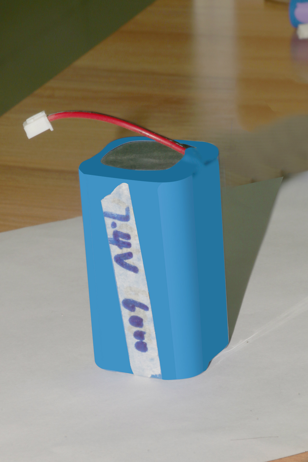 6000毫安9v锂电池18650电池 四节