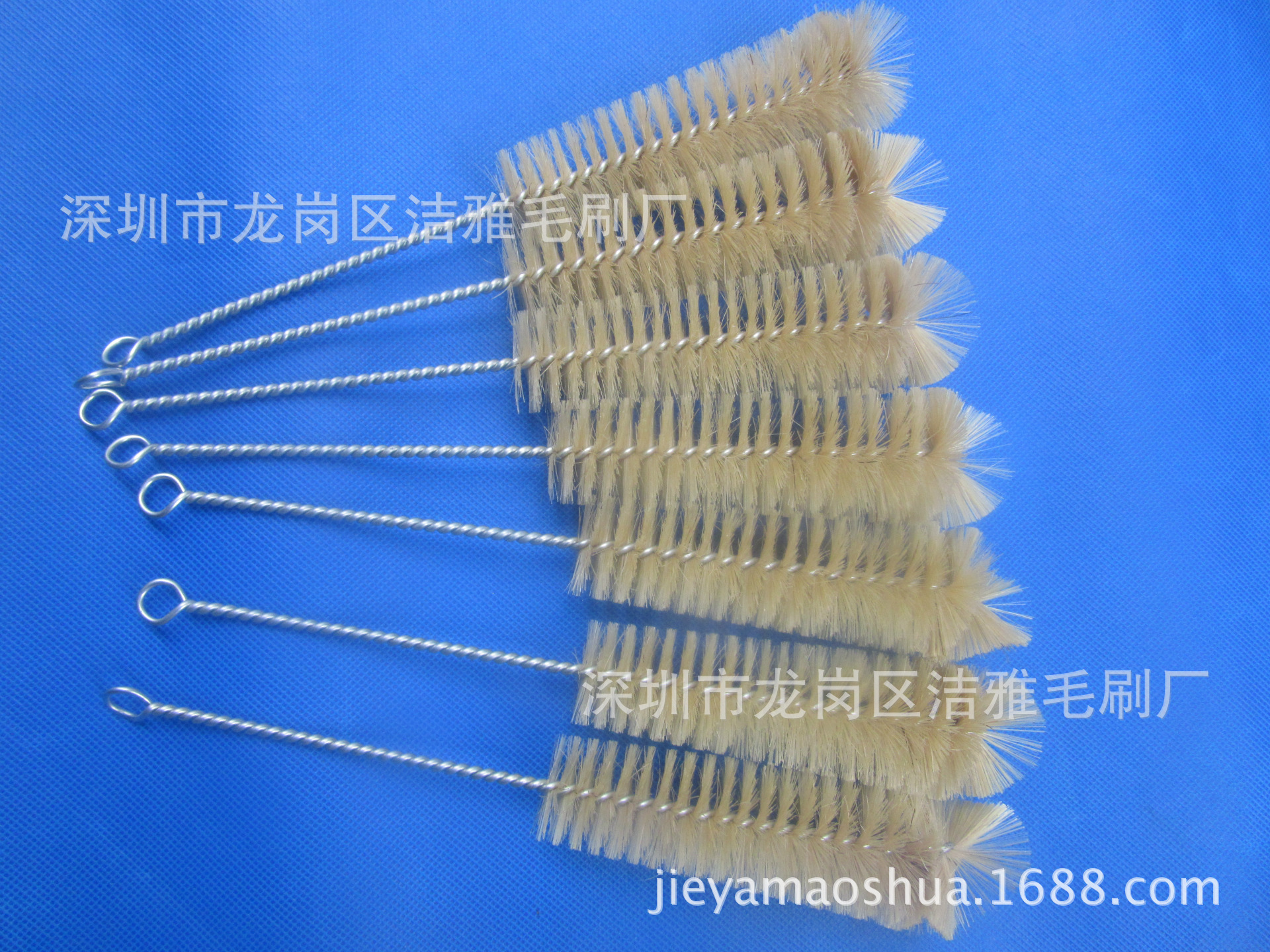 欢迎来图来样加工定制各种型号的清洁毛刷,医疗器材刷,管道清洁弹簧