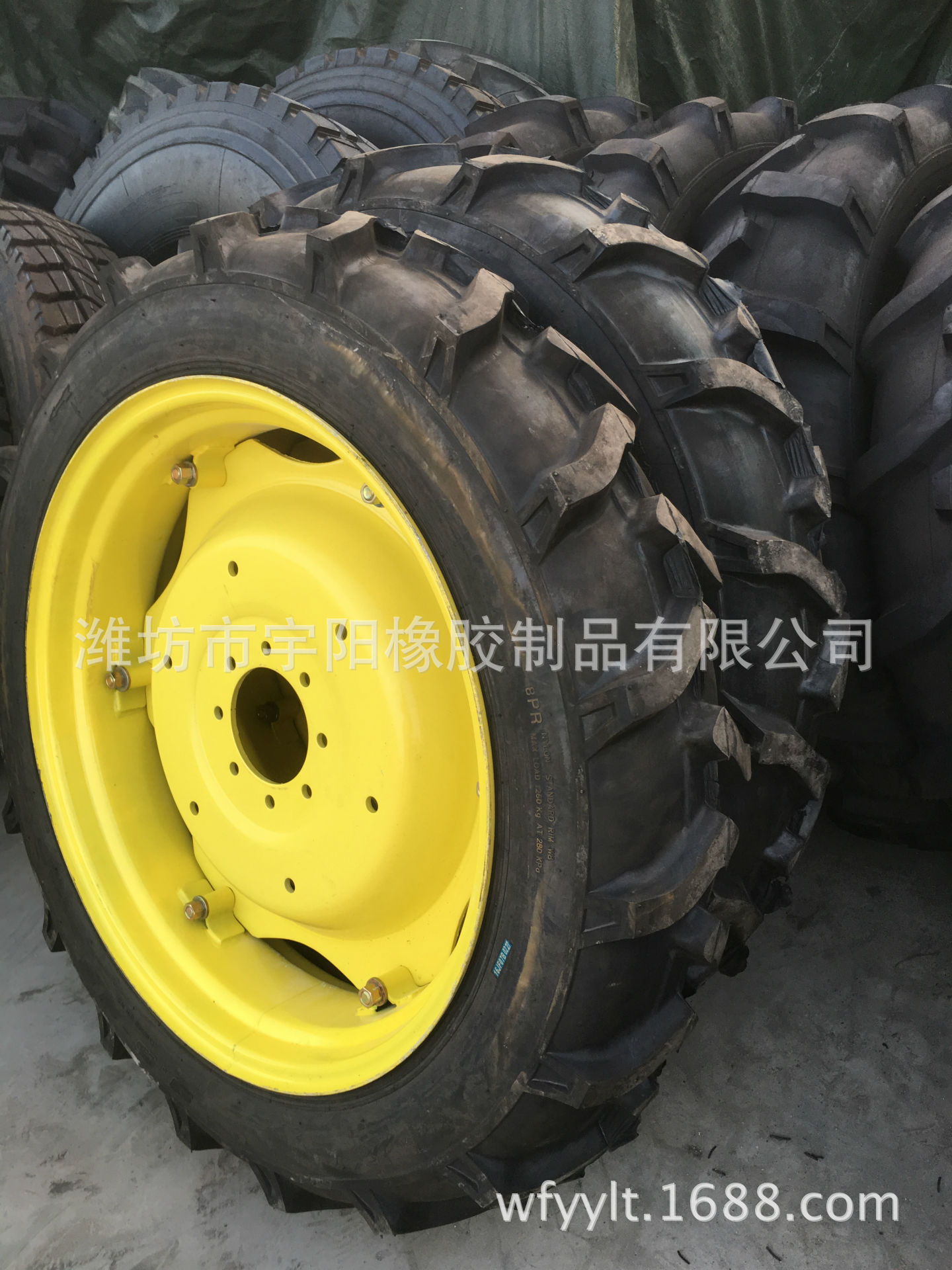 打药机轮胎 9.5-32 轮胎加钢圈 促销 大量现货