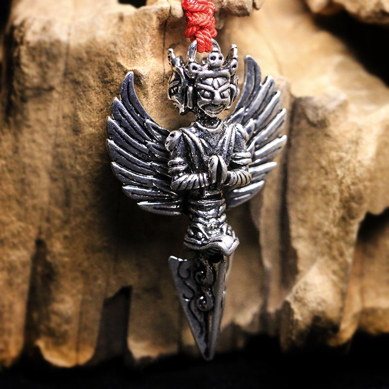 六6瓣尼泊尔念珠 26颗手持金刚菩提红皮藏式款 肉齿饱满 金刚杵款