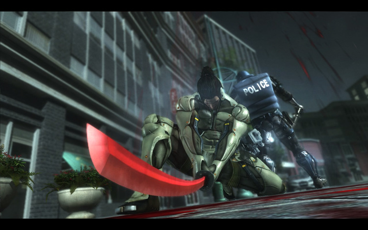 动漫道具合金装备崛起 复仇雷电红刀cosplay刀剑 游戏武器未开刃