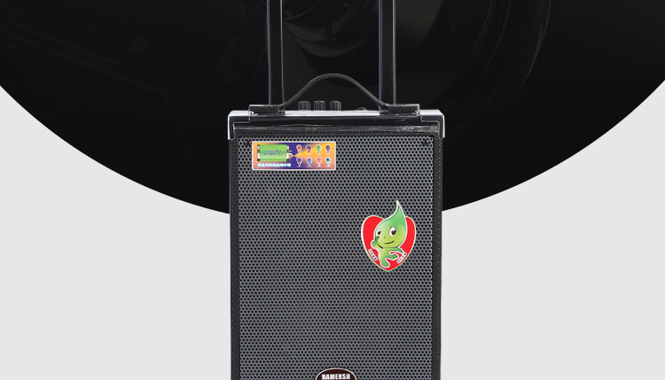 汉笙/太阳升h8-2t广场舞8寸音响大功率便携式拉杆音箱重低音炮户外