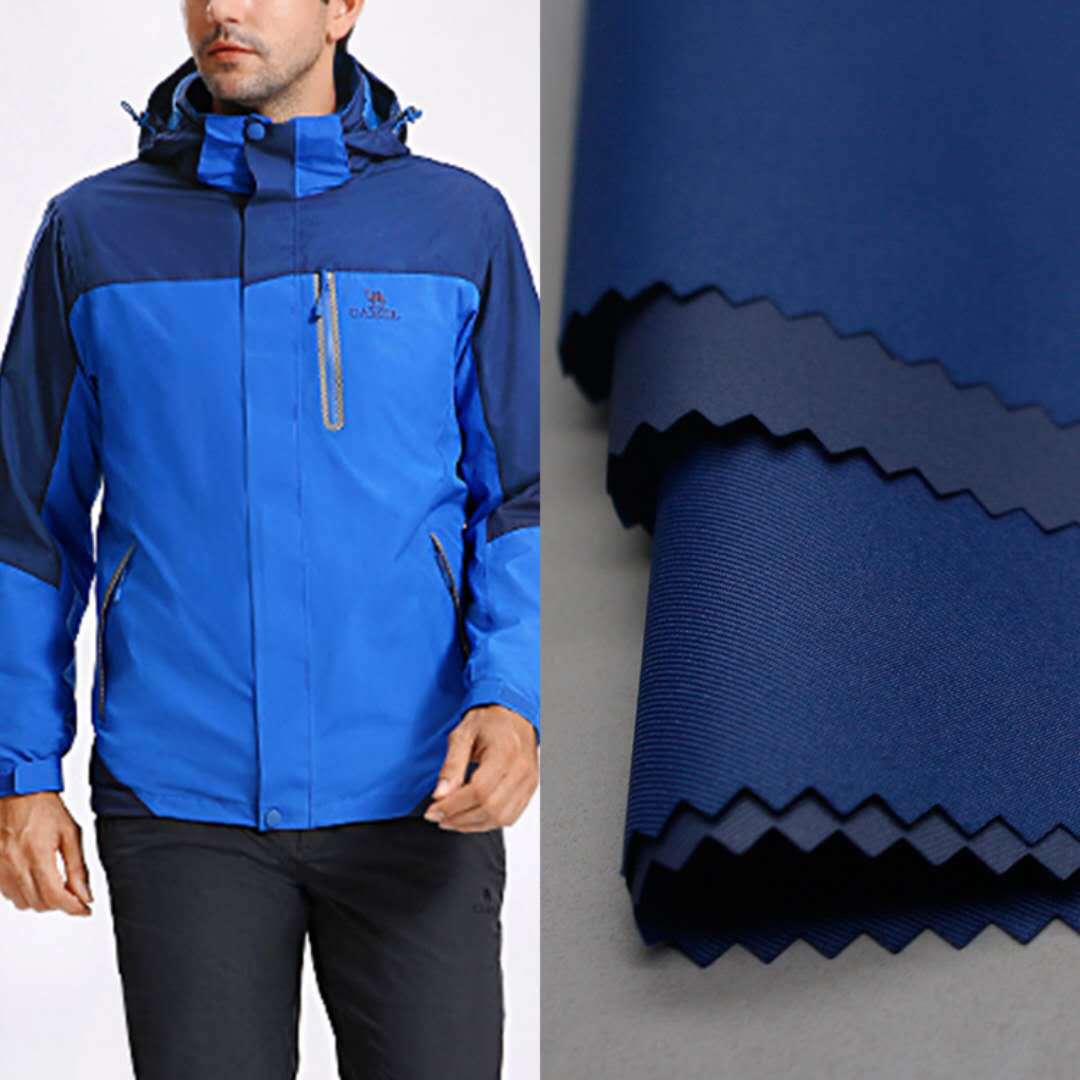 228t消光涤纶塔丝隆pu涂白 棉服 冲锋衣 户外功能性面料