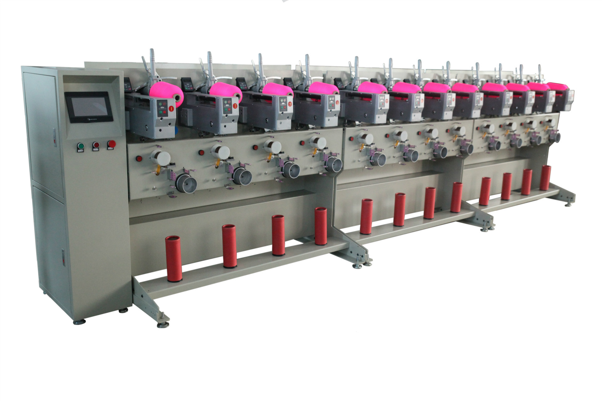 智能高速单锭单电机单变频精密络筒机长期供应现货纱线成型美观