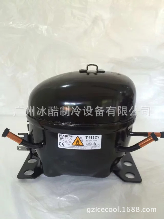 r600a原装全新t1114y 168w 加西贝拉jiaxipera冰箱用压缩机