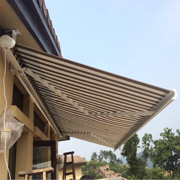 批发全盒遮阳蓬电动手动遮阳棚豪华型遮阳篷雨篷雨搭雨棚遮阳伞