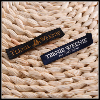 高档服装通用织标领标涤纶定做 织唛厂家直销