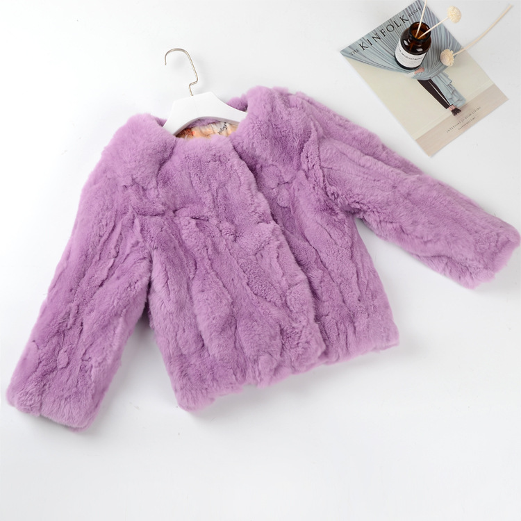 新款皮草外套秋冬装韩版潮女獭兔毛短款衣服獭兔毛皮草外套包邮