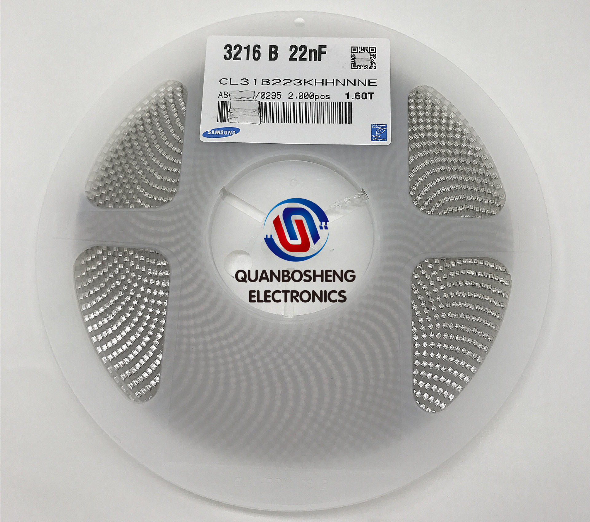 原装三星贴片电容 cl31b223khhnnne 1206 223k 630v x7r 22nf