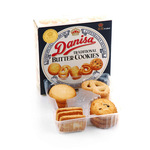 现货量大可议价印尼进口零食丹麦皇冠曲奇72g*48整箱批发喜铺饼干