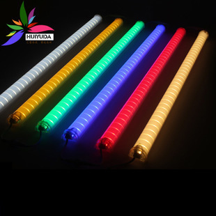 led护栏管跑马灯外墙轮廓灯全彩数码管户外防水工程款led厂家