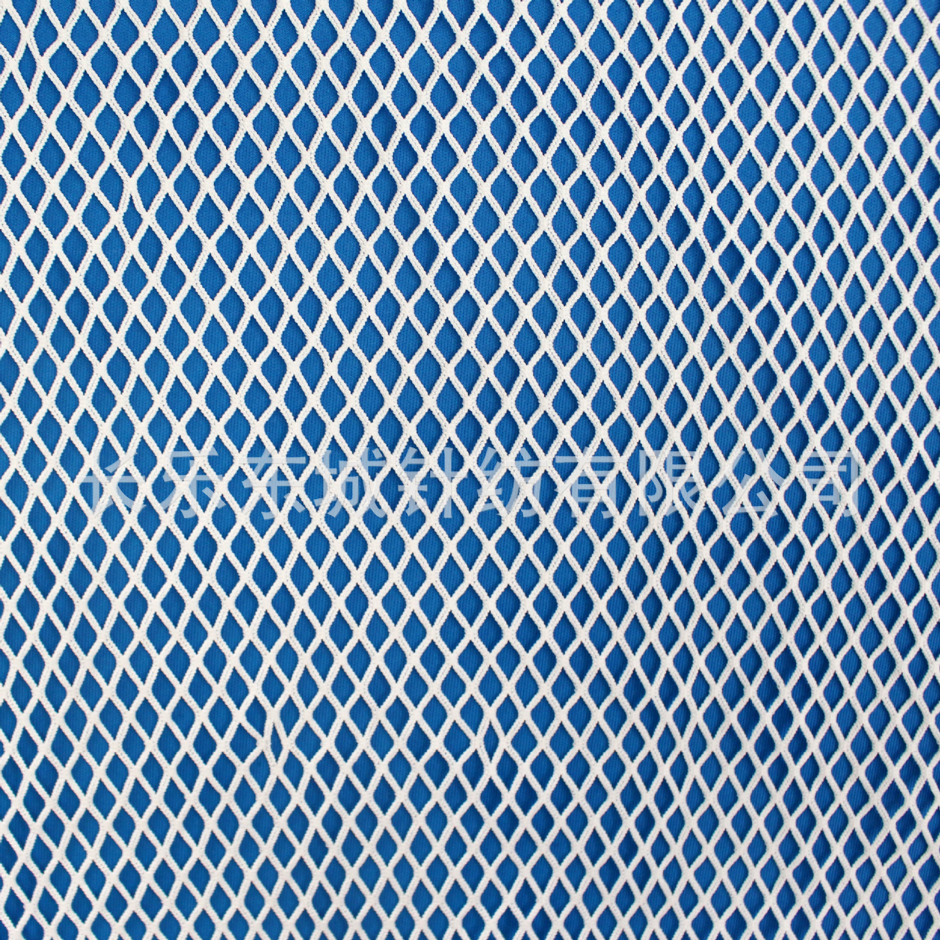 新款上市 镂空大孔渔网网眼布 涤氨菱形网眼布 时尚爆款女装面料