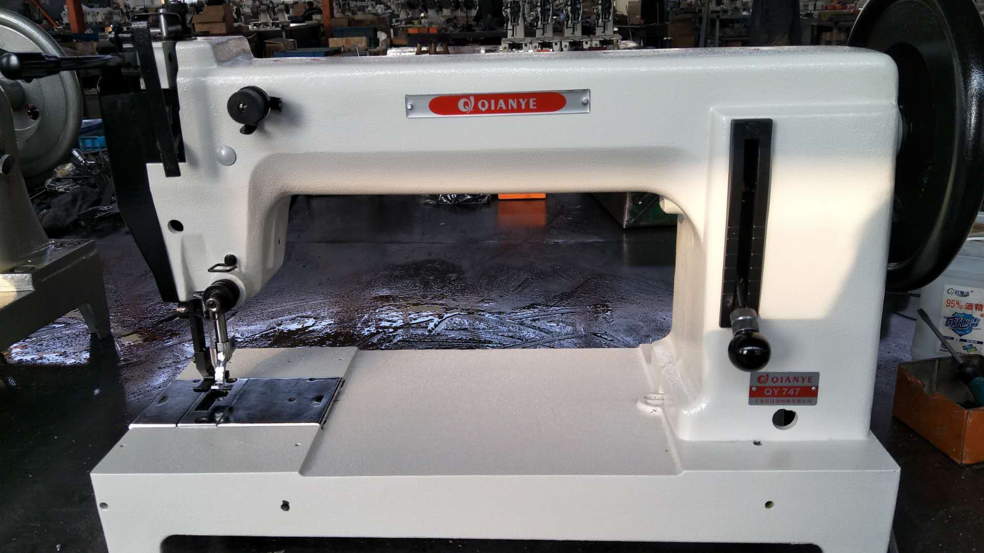 批发千业吨袋机 集装袋 吨包 集装箱袋水泥袋专用缝纫机 厂家直销