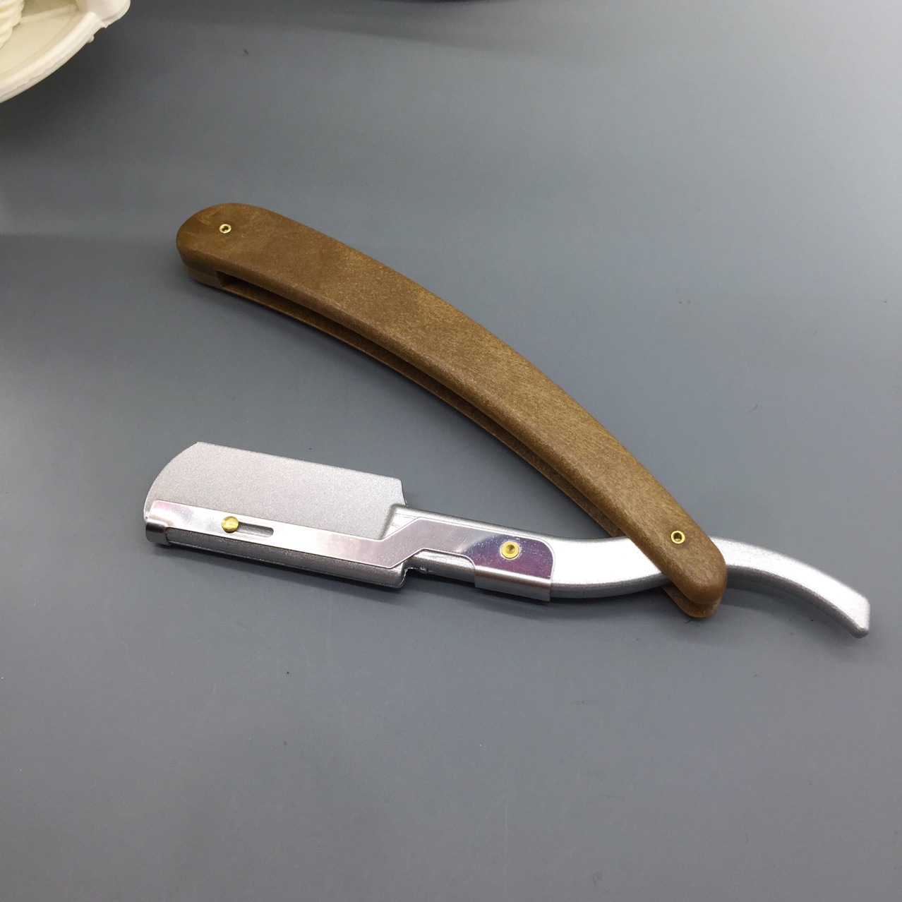 丽尔达老式手动刮刀剃头刀美发刮胡剃须刀理发刀片刮脸修眉削眉刀