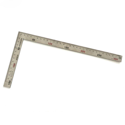 钢拐尺 角尺 钢尺 l型直尺 绘图工具 直角加厚不锈钢直尺 直角尺