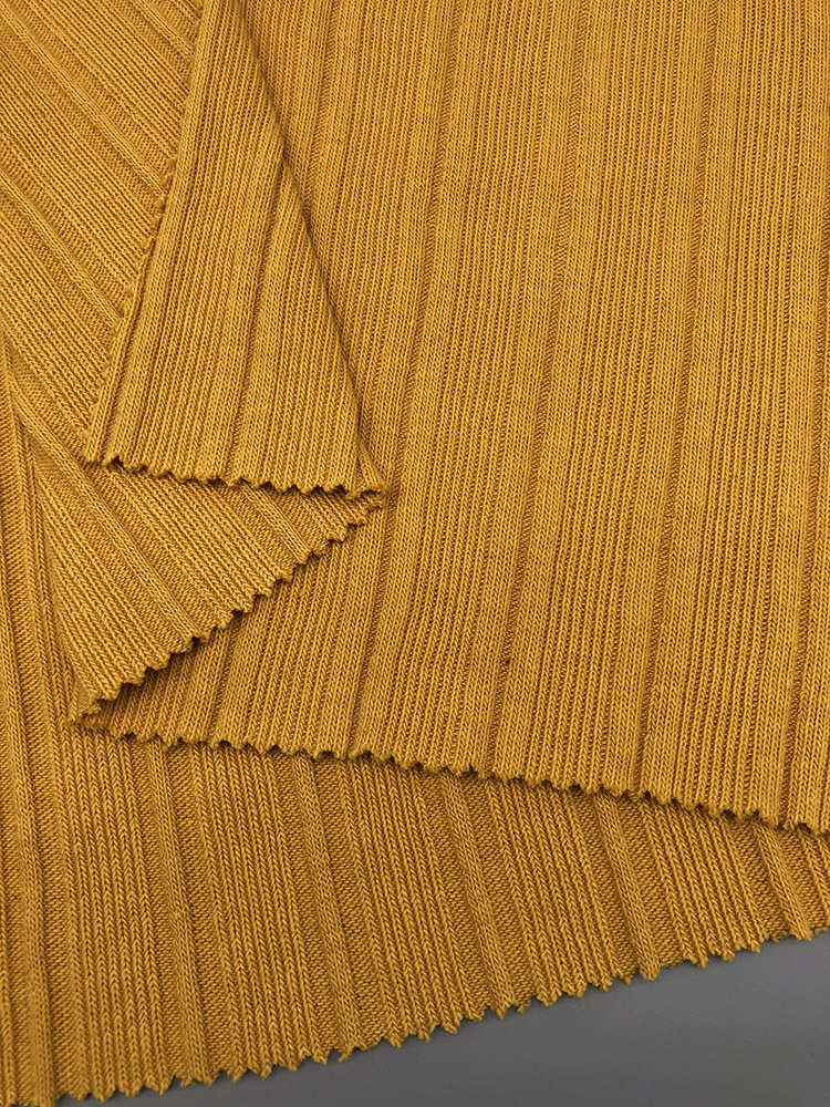 0139粗针打小坑条纯棉服装针织面料 双面弹力服装布料,现货批发