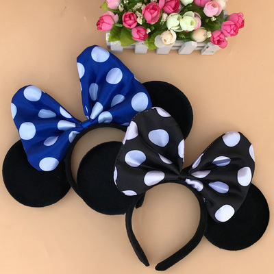 【天天特价】林小宅同款迪士尼米老鼠米奇发箍米妮耳朵蝴蝶结可爱