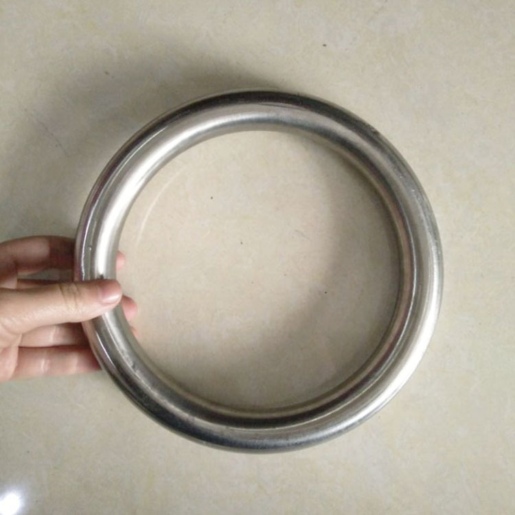 【厂家直销】304不锈钢吊环316焊接圆圈圆环渔网o型环加工定制